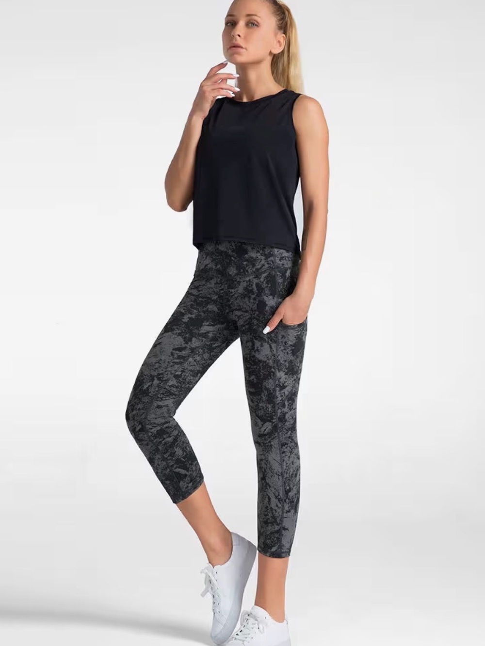 Dragon Fit High Waist Cropped Yoga Legging